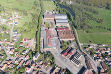 Bird's eye view of Zinswiller in the state Bas-Rhin, France