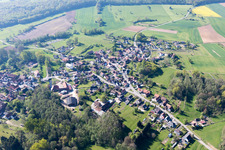 Gumbrechtshoffen in the state Bas-Rhin, France out of the air