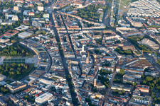 Kaiserstr, Schlossplatz in the district Innenstadt-West in Karlsruhe in the state Baden-Wuerttemberg, Germany