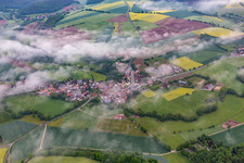 Under Clouds in the district Prölsdorf in Rauhenebrach in the state Bavaria, Germany