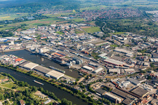 Hafenstr in Bamberg in the state Bavaria, Germany