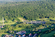 A70 tunnel exit in the district Limbach in Eltmann in the state Bavaria, Germany