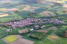 District Mechenried in Riedbach in the state Bavaria, Germany