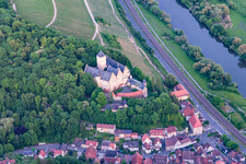 Aerial photograpy of District Mainberg in Schonungen in the state Bavaria, Germany