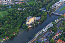 Cramer-Mühle GmbH & Co. KG on the Main Island in Schweinfurt in the state Bavaria, Germany