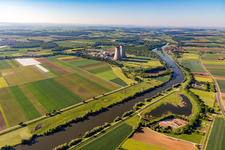 Nuclear power plant on the Main in Bergrheinfeld in the state Bavaria, Germany