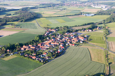District Feuerbach in Wiesentheid in the state Bavaria, Germany