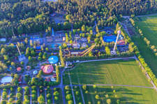 Oblique view of Leisure Land Geiselwind in Geiselwind in the state Bavaria, Germany
