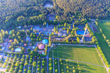 Leisure Land Geiselwind in Geiselwind in the state Bavaria, Germany from above