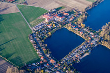 Mondsee in Speyer in the state Rhineland-Palatinate, Germany
