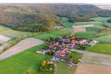 Village - View in the district Oberschwappach in Knetzgau in the state Bavaria, Germany