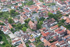 Church building in the village of in Rohrbach in the state Rhineland-Palatinate, Germany
