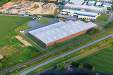 Aerial photograpy of Eichenlaub Logistics GmbH in Rohrbach in the state Rhineland-Palatinate, Germany