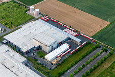 Warehouses and forwarding building of Tricor Packaging & Logistics AG in Offenbach an der Queich in the state Rhineland-Palatinate, Germany