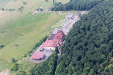 Rott in the state Bas-Rhin, France seen from above