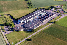 Building and production halls on the premises of Gunther Tools in Soultz-sous-Forets in Grand Est, France