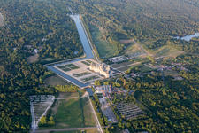 Bird's eye view of Chambord in the state Loir et Cher, France