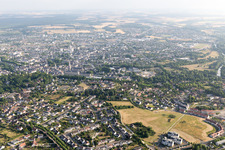 Vendôme in the state Loir et Cher, France from above