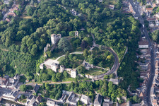 Aerial photograpy of Vendôme in the state Loir et Cher, France