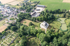 Saint-Cyr-du-Gault in the state Loir et Cher, France from above
