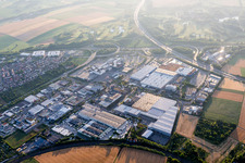 District Eglosheim in Ludwigsburg in the state Baden-Wuerttemberg, Germany