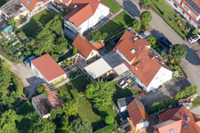 District Riedlingen in Donauwörth in the state Bavaria, Germany from a drone