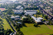 Hans-Leipelt-School and Ludwig-Bölkow-School, State Vocational School Donauwörth, Technical School in the district of Neudegg in the district Riedlingen in Donauwörth in the state Bavaria, Germany