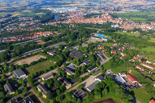Former barracks area (Alfred Delp Quarter) in Donauwörth in the state Bavaria, Germany