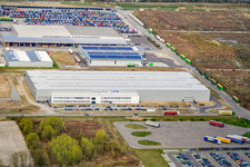 Oberwald industrial area, Thyssen Metallcenter in Wörth am Rhein in the state Rhineland-Palatinate, Germany