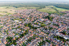 District Kirrlach in Waghäusel in the state Baden-Wuerttemberg, Germany