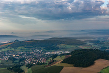 Aerial photograpy of Stockach in the state Baden-Wuerttemberg, Germany