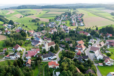 Church building in the village of in the district Mindersdorf in Hohenfels in the state Baden-Wurttemberg, Germany