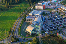 Aerial view of Fitness studio Pfitzenmeier Premium Resort Bensheim in Bensheim in the state Hesse, Germany