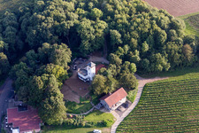 Aerial photograpy of District Dittelsheim in Dittelsheim-Heßloch in the state Rhineland-Palatinate, Germany