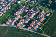 Settlement area in the district Nussdorf in Landau in der Pfalz in the state Rhineland-Palatinate, Germany