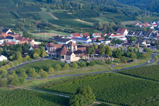 Wine Gate in the district Schweigen in Schweigen-Rechtenbach in the state Rhineland-Palatinate, Germany