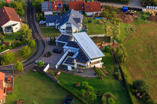 Modern villa in Schweppenhäuserstraße in Oberotterbach in the state Rhineland-Palatinate, Germany