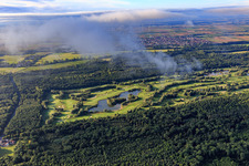 Aerial photograpy of Golf Course Landgut Dreihof - GOLF absolute in the district Dreihof in Essingen in the state Rhineland-Palatinate, Germany