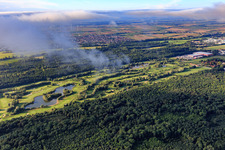 Oblique view of Golf Course Landgut Dreihof - GOLF absolute in the district Dreihof in Essingen in the state Rhineland-Palatinate, Germany