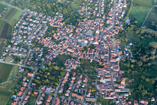 Drone image of District Godramstein in Landau in der Pfalz in the state Rhineland-Palatinate, Germany