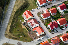 New development area Am Altbach in Wörth am Rhein in the state Rhineland-Palatinate, Germany