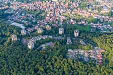 Waldpark settlement in Eisingen in the state Baden-Wuerttemberg, Germany