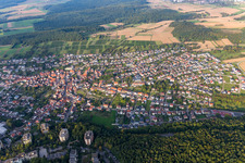 From the southwest in Eisingen in the state Baden-Wuerttemberg, Germany