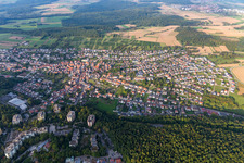 Aerial view of From the southwest in Eisingen in the state Baden-Wuerttemberg, Germany