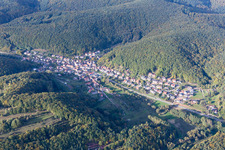 Village view in Waldrohrbach in the state Rhineland-Palatinate, Germany