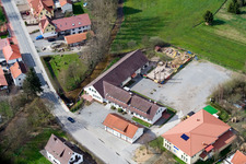 Aerial view of District Affolterbach in Wald-Michelbach in the state Hesse, Germany