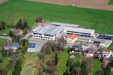 District Affolterbach in Wald-Michelbach in the state Hesse, Germany viewn from the air
