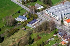 District Affolterbach in Wald-Michelbach in the state Hesse, Germany from a drone