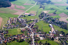 Village view in the district Affolterbach in Wald-Michelbach in the state Hesse