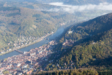 District Kernaltstadt in Heidelberg in the state Baden-Wuerttemberg, Germany